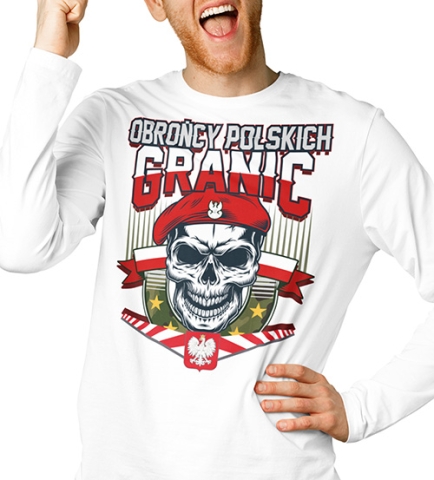 LONGSLEEVE PATRIOTYCZNI  OBROŃCA POLSKICH GRANIC